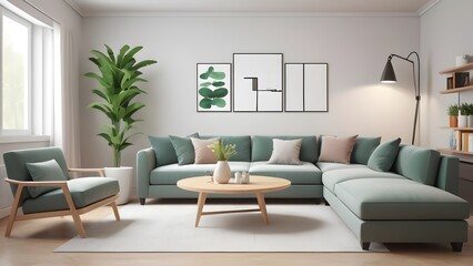 living room sofa photo,illustration.