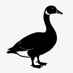 duck animal vector svg