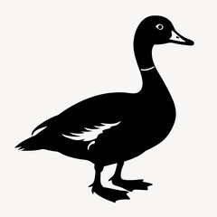 duck animal vector svg
