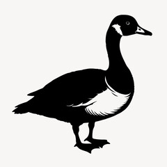duck animal vector svg