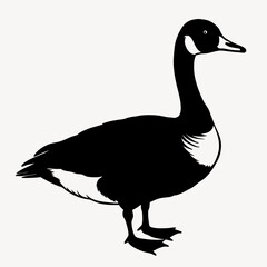 duck animal vector svg