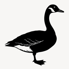 duck animal vector svg