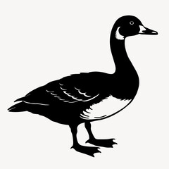 duck animal vector svg