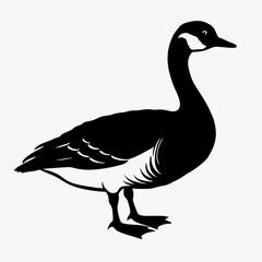 duck animal vector svg