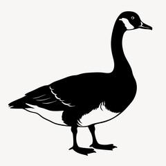 duck animal vector svg