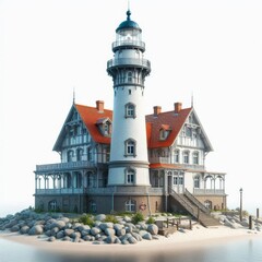 Obraz premium lighthouse on the coast