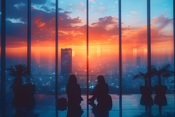 Obraz premium Colleagues supporting each other's growth