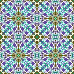 seamless pattern with flowers