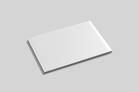 A4 Magazine Landscape Mockup