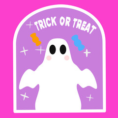 Halloween vector sticker