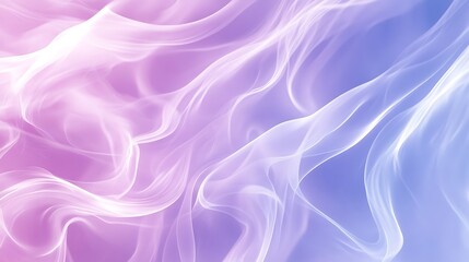 Obraz premium Abstract background with delicate, flowing white lines on a gradient of purple and blue colors.