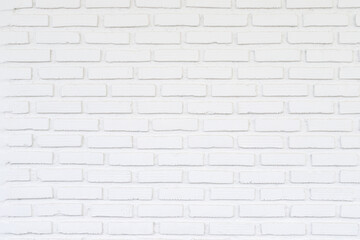 White brick wall texture for a bright, minimalist style home.