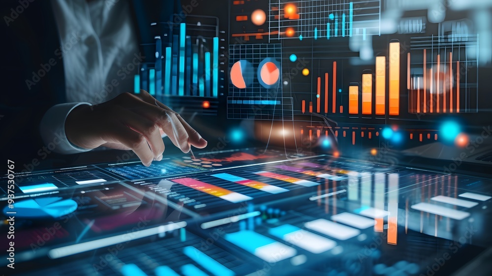 Poster evolution of a data management system under an analysts supervision complete with metrics and kpi ai