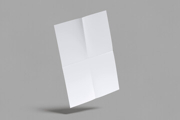 Paper Flyer Blank Mockup