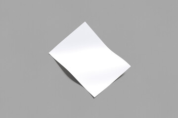 Paper Flyer Blank Mockup