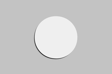 Sticker Blank Mockup