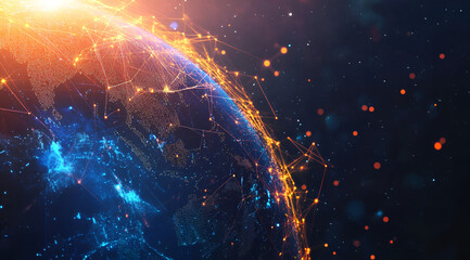 Advanced interface of global supply chain management software for peak efficiency, Ai