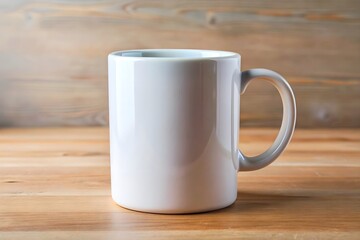 Fototapeta premium A White Ceramic Coffee Mug Mockup