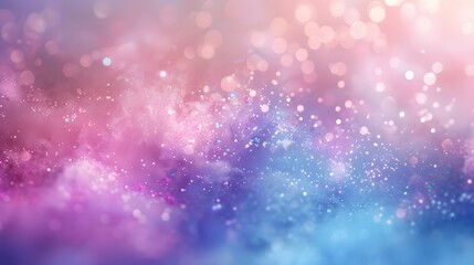 Obraz premium Fantasy-filled 3D abstract background with a theme of fairy dust AI generated illustration