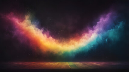 background with space, ai generated