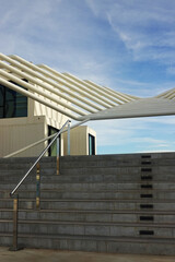 A modern building at the promenade in Alicante, Spain	