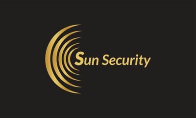 Designs for alarm company logos, contemporary vector logo templates