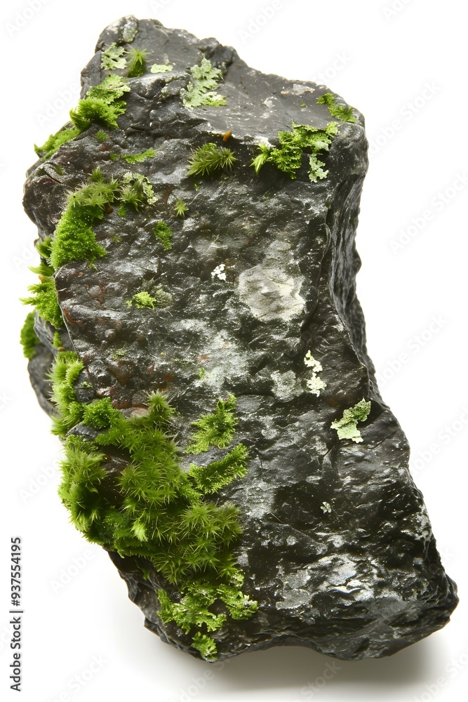 Canvas Prints Close Up of Moss Covered Rock