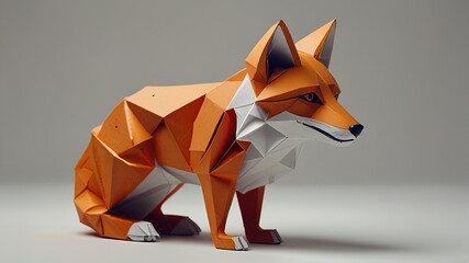 Obraz premium red fox vulpes