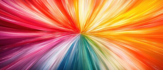A vibrant burst of colors in an abstract design, showcasing the beauty of movement and light in a dynamic visual composition.