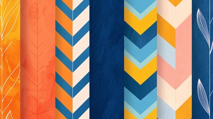 Obraz premium Abstract Geometric Pattern Background Design