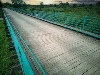 The longest wooden bridge in Poland is located in Gostomia, Masovian, Poland.