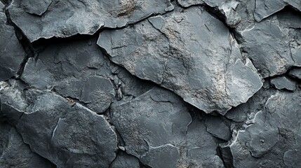cracked gray color of stone surface, texture, 3D render, HD realistic. Generative ai