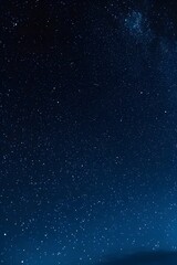 Macro depiction of the night sky as a minimalist pattern AI generated illustration