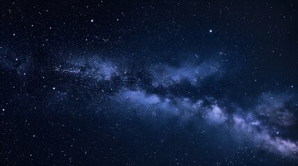 Macro depiction of the night sky as a minimalist pattern AI generated illustration