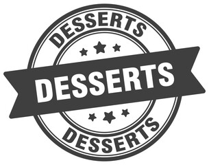Fototapeta premium DESSERTS
