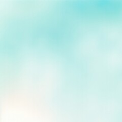 Fototapeta premium Cyan Pastel Watercolor Digital Paper Background