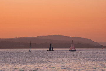 Abendstimmung auf dem Bodensee