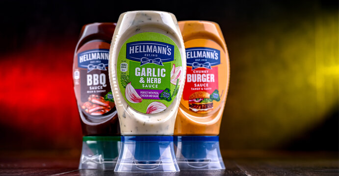Hellmann's products, American brand names owned by Unilever