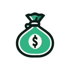 Dollar note, sign, icon currency dollar bill symbol vector eps 10.