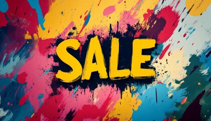 Colorful Sale Banner.