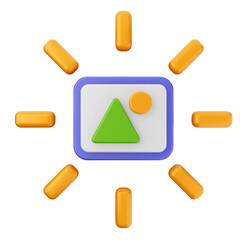 3d picture image photo icon