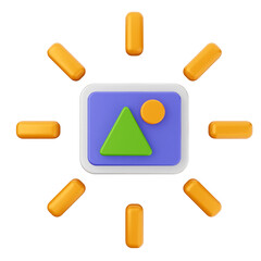 3d picture image photo icon