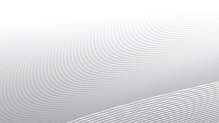 Grey abstract background with curve line for backdrop or presentation