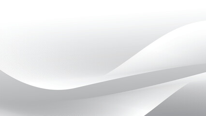 Grey abstract background with curve line for backdrop or presentation