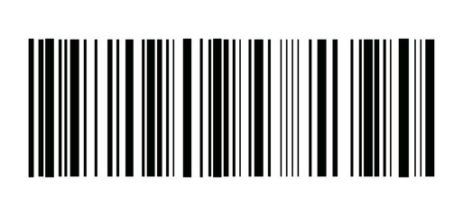  Black barcode icon for product