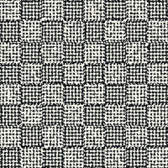 Monochrome Star Dot Subtle Checked Pattern