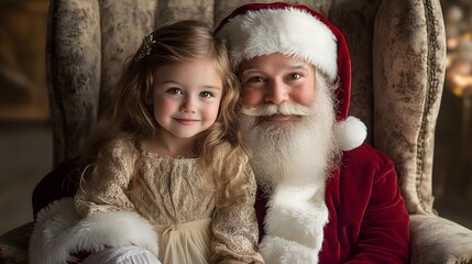 Obraz premium A family bundled up in warm clothes, walking through a neighborhood with houses elaborately decorated with Christmas lights and festive displays