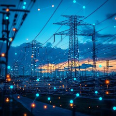 Highvoltage transmission installation with current management technology, Main keyword installation, Concept secure energy delivery