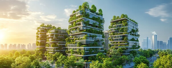 Nonpolluting generation plants built with recyclable construction materials, Main keyword nonpolluting, Concept green infrastructure