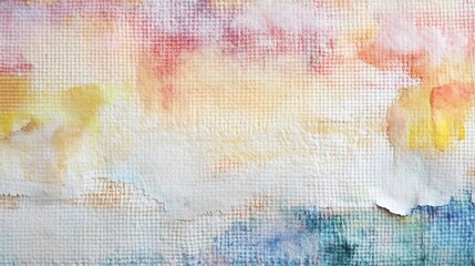 thick, textured watercolor paper with visible weave